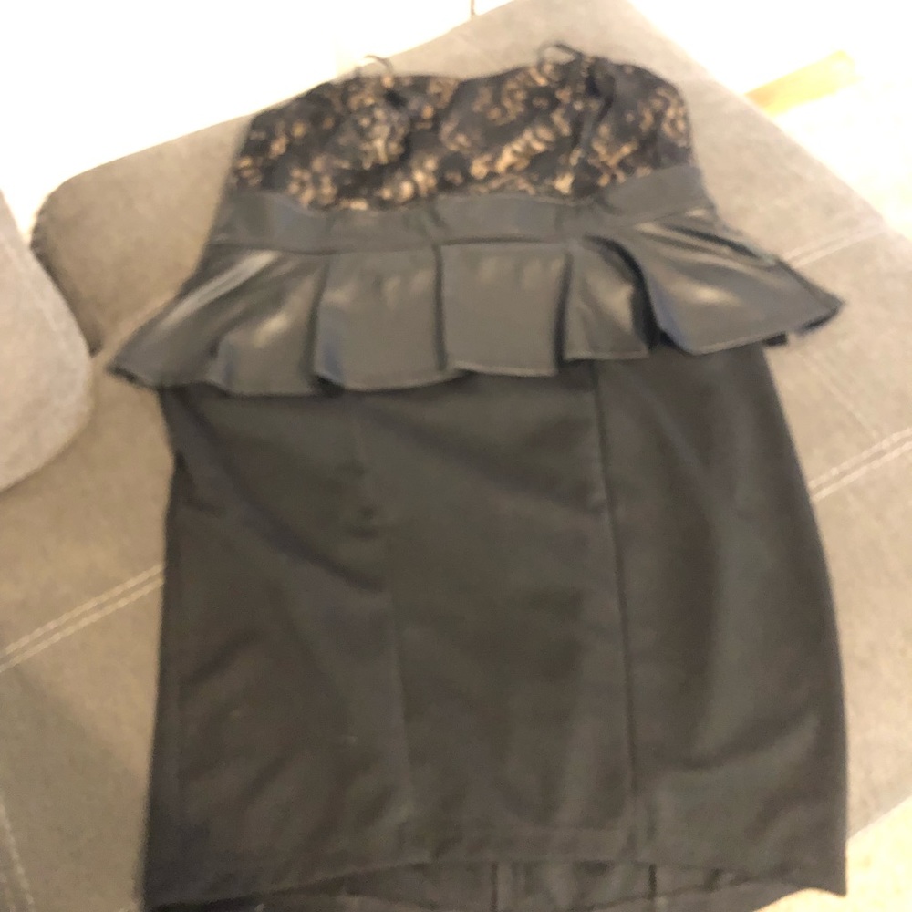 Torrid - Black strapless dress - Size 18